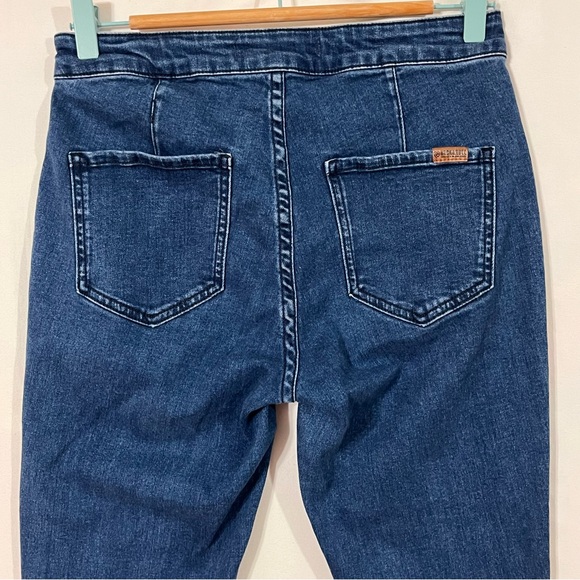 Rock & Roll Denim Flare Jeans Ombre Bell Bottom 29x32 Western Boho Rodeo - Picture 6 of 10